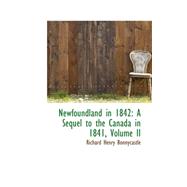 Newfoundland In 1842 : A Sequel to the Canada in 1841, Volume II