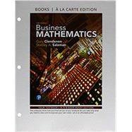 Business Mathematics, Books a la Carte Edition
