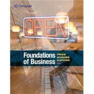 Custom MindTap, 1 term (6months) Printed Access Foundations of Business