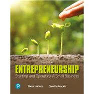 MyLab Entrepreneurship with Pearson eText -- Access Card -- for Entrepreneurship Starting and Operating A Small Business