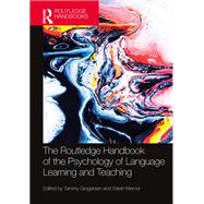 The Routledge Handbook of the Psychology of Language Learning and Teaching book cover, ISBN 9780367337230