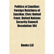 Politics of Zanzibar : Foreign Relations of Zanzibar, Civic United Front, United Nations Security Council Resolution 184