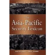 The Asia-pacific Security Lexicon