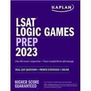 LSAT Logic Games Prep 2023 Real LSAT Questions + Proven Strategies + Online,9781506287232