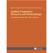 Applied Linguistics Research and Methodology