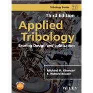 Applied Tribology Bearing Design and Lubrication