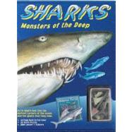 Sharks: Monsters of the Deep [With 32-Page Book and 16 Stickers and Poster and 9-Piece 3D Shark Puzzle]