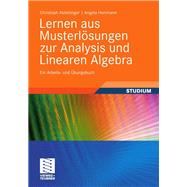 Lernen Aus Musterlösungen Zur Analysis Und Linearen Algebra