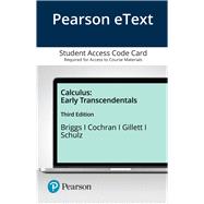 Pearson eText Calculus: Early Transcendentals -- Access Card