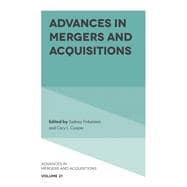 Advances in Mergers and Acquisitions