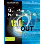 Microsoft Sharepoint Foundation 2010 Inside Out
