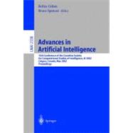 Advances in Artificial Intelligence: 15th Conference of the Canadian Society for Computational Studies of Intelligence, Ai 2002, Calgary, Canada, May 27-29, 2002 : Proceedings