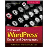 Professional WordPress: Design and Development,9781118987247