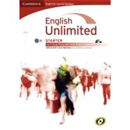 English Unlimited for Spanish Speakers Starter Self-study Pack: Workbook & Dvd-rom + Audio Cd