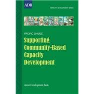 Supporting Community-Based Capacity Development