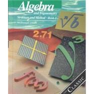 Algebra and Trigonometry, Grades 10-12 Structure and Method Book 2: Mcdougal Littell Structure & Method