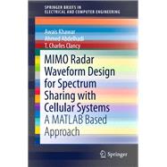 MIMO Radar Waveform Design for Spectrum Sharing with Cellular Systems