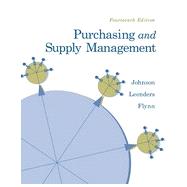 Purchasing and Supply Management, 14th Edition