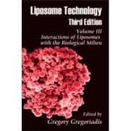 Liposome Technology: Interactions of Liposomes with the Biological Milieu