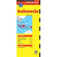 Periplus Travelmaps Indonesia Country Map