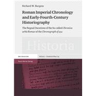 Roman Imperial Chronology and Early-Fourth-Century Historiography