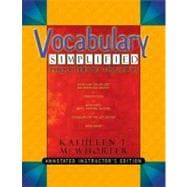 Vocabulary Simplified: Strategies for Building Your College Vocabulary