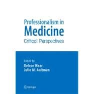 Professionalism in Medicine