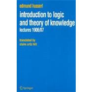 Introduction to Logic and Theory of Knowledge
