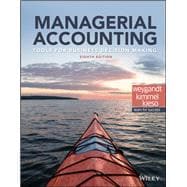 Managerial Accounting: Tools for Business Decision Making