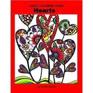 Adult Coloring Book Hearts
