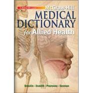 McGraw-Hill Medical Dictionary for Allied Health w/ Student CD-ROM