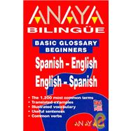 Anaya Bilingue Espanol-ingles, Ingles-espanol/ Anaya Bilingual Spanish-English, English-Spanish