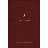 CSB Pew Bible, Large Print Edition, Easy-to-Read Optimal Type, Burgundy Cloth Over Board