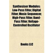 Synthesiser Modules : Low-Pass Filter, Digital Filter, Music Sequencer, High-Pass Filter, Band-Pass Filter, Voltage-Controlled Oscillator