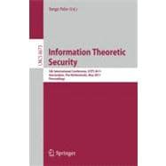 Information Theoretic Security : 5th International Conferenc..., 9783642207273