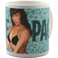 Bettie Page: Blue Color-Changing Mug