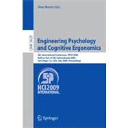 Engineering Psychology and Cognitive Ergonomics: 8th International Conference, EPCE 2009, Held As Part of HCI International 2009, San Diego, Ca, USA, July 19-24, 2009. Proceedings