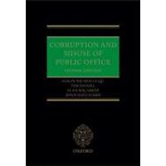 Corruption and Misuse of Public Office