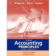 Accounting Principles, 7th Edition, with PepsiCo Annual Report, Study Guide, Volume I, Chapters 1-13,