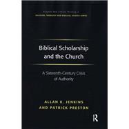 Biblical Scholarship and the Church