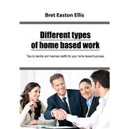 Different Types of Home Based Work