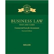 Business Law Text & Cases - Commercial Law for Accountants,9781305967281