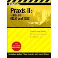CliffsNotes Praxis II ParaPro (0755 and 1755)