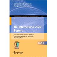 HCI International 2020 - Posters