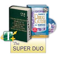 Taber's Cyclopedic Medical Dictionary + Davis's Drug Guide for Nurses