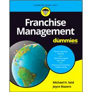 Franchise Management for Dummies,9781119337287