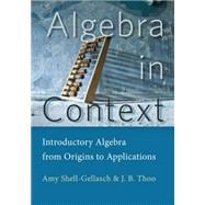 Algebra in Context