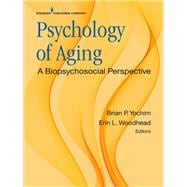 Psychology of Aging,9780826137289