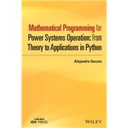 Mathematical Programming for Power Systems Operation