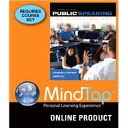 MindTap Speech for Coopman's Public Speaking: The Evolving Art, 3rd Edition, [Instant Access], 1 term (6 months)